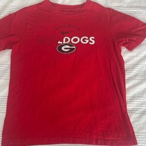 Nike Red Georgia Bulldogs Kids T-Shirt size 14-16 XL